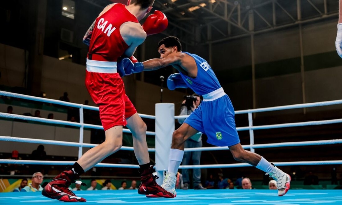 Neto De Serv Lio De Oliveira Vence No Boxe Na Estreia Do Brasil No Pan