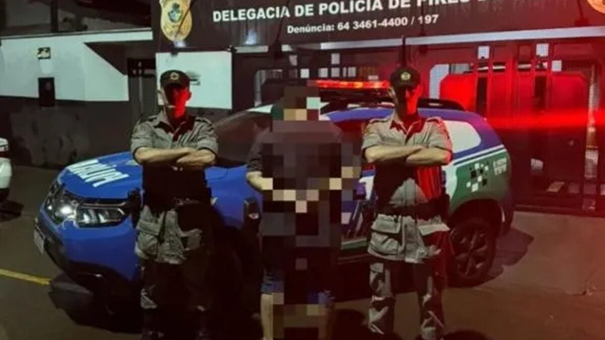 Pai é preso suspeito de abusar da filha de 12 anos em Pires do Rio