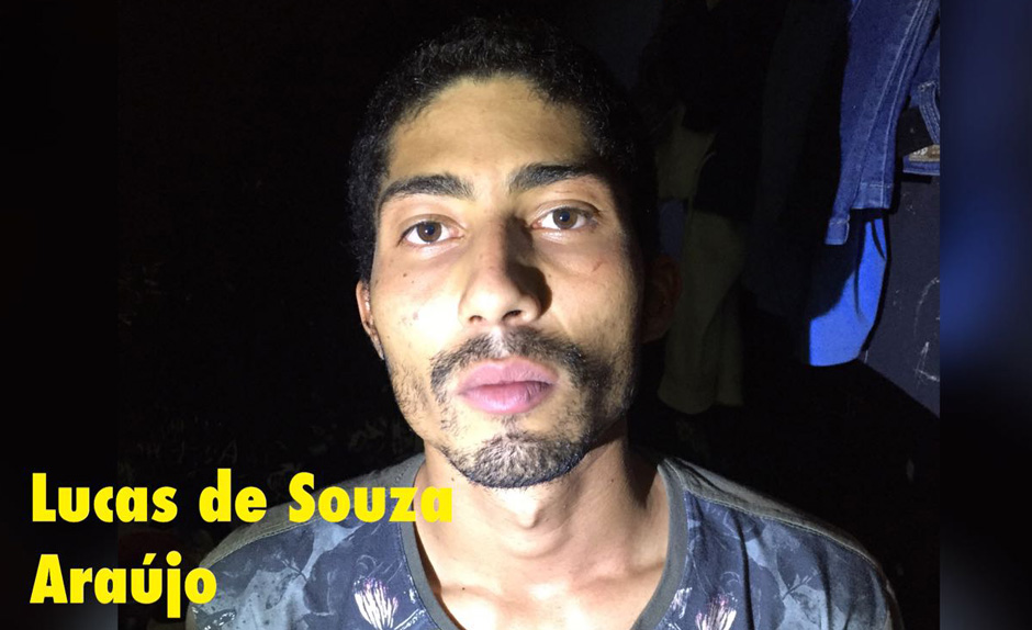 Lucas de Souza é apontando como o autor do disparo que matou o médico veterinário (Foto: Divulgação/Polícia Militar)