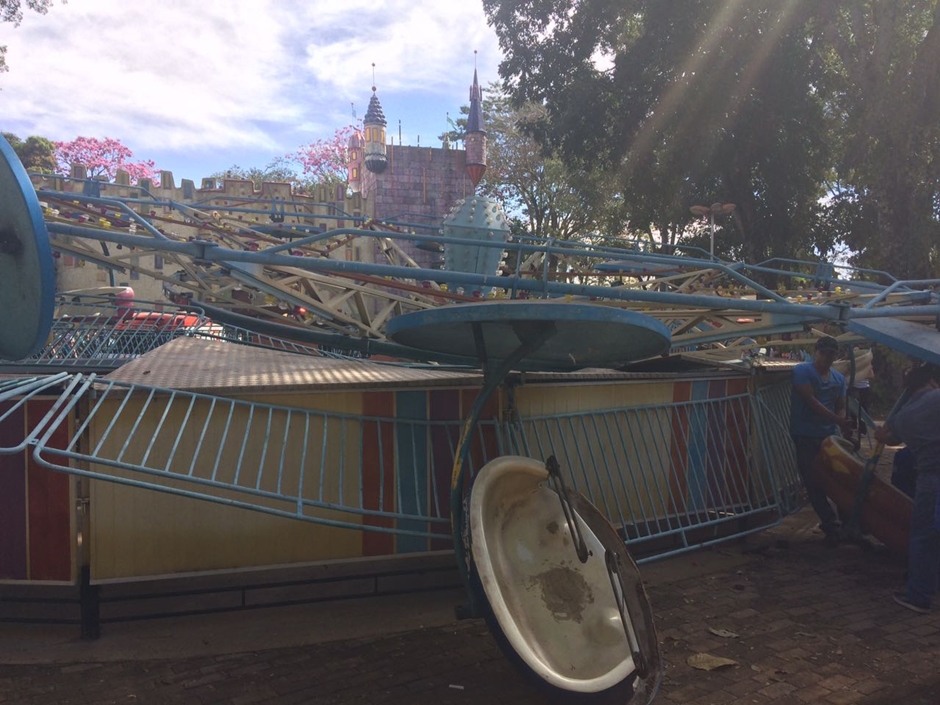 Brinquedo Twister que deixou 11 feridos