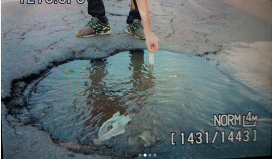 Bueiro onde ocorreu o acidente (Foto: Divulgação)