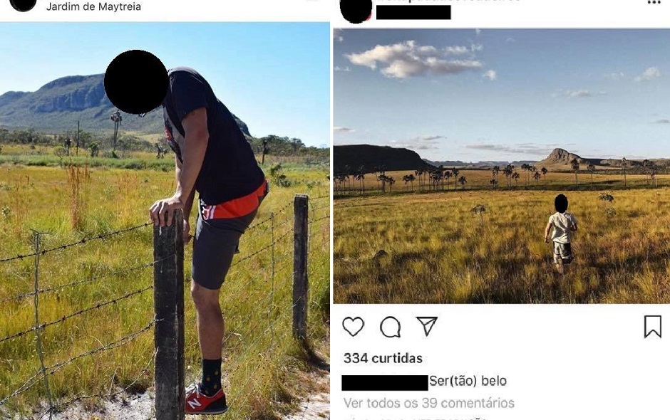 Jardim de Maytrea: local místico e proibido é invadido por internautas (Foto: Reprodução / Internet)