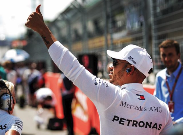 Lewis Hamilton (Foto: Reprodução Instagram)