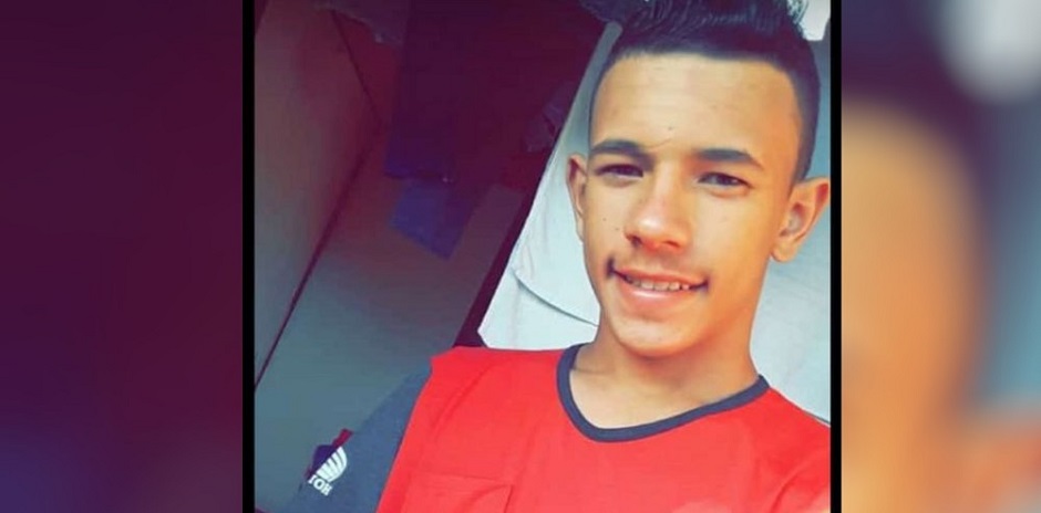 João Vitor Dias, 18, foi morto em uma abordagem por outro aluno soldado da PM em Senador Canedo (Foto: Reprodução / TV Anhanguera)
