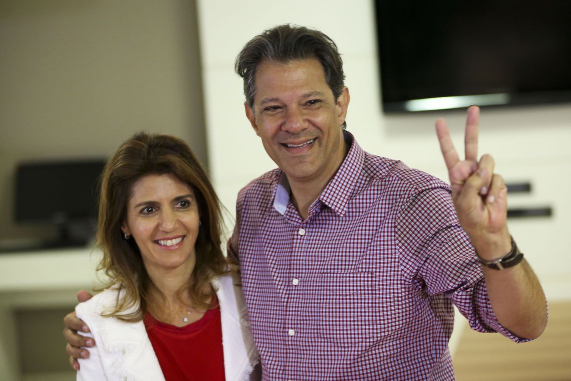 Haddad coloca Ciro como candidato da direita, mas não destacar união em 2º turno (Foto: Marcelo Camargo/Agência Brasil)