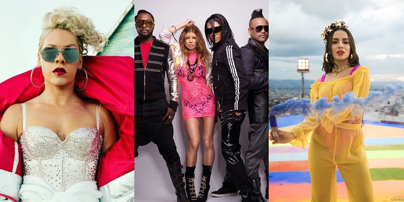 Pink, Black Eyed Peas e Anitta são atrações do Rock in Rio