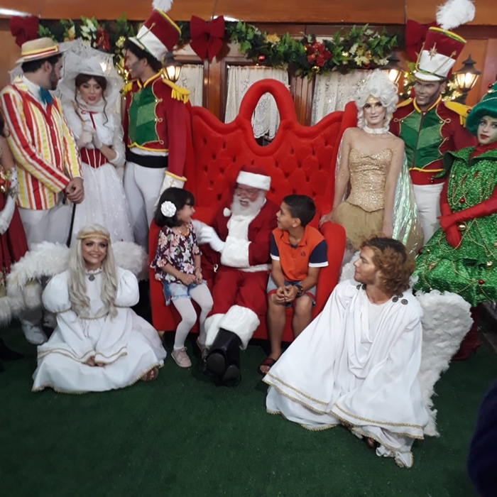 Estação do Papai Noel( Foto Divulgação - Araguaia Shopping)