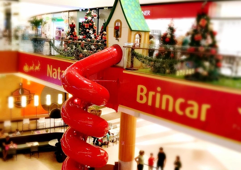 Natal de brincar (Foto: Divulgação / Passeio das Águas)