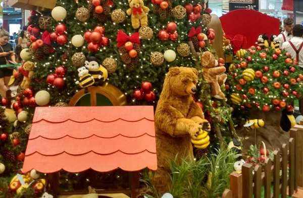 Natal dos Ursos (Foto: Wanja Borges / Cerrado Shopping)