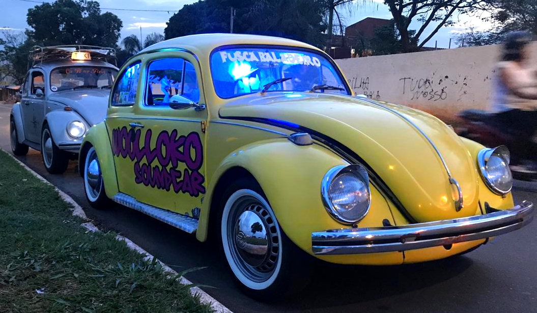 O 'Fusca Baladeiro Rock'n Roll' (Foto: Arquivo Pessoal / Eder Norato)