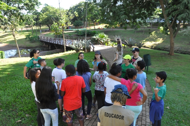 Núcleo de Educação Ambiental do Zoológico (NEA) atende escolas e instituições (Foto: Divulgação/Prefeitura de Goiânia)