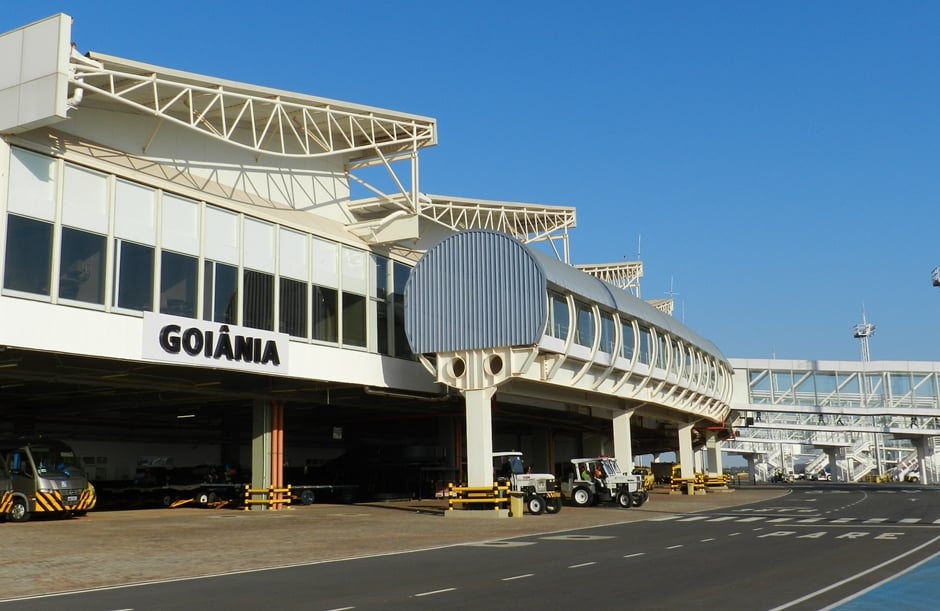 Aeroporto Santa Genoveva, em Goiânia (Foto: Divulgação/Infraero)