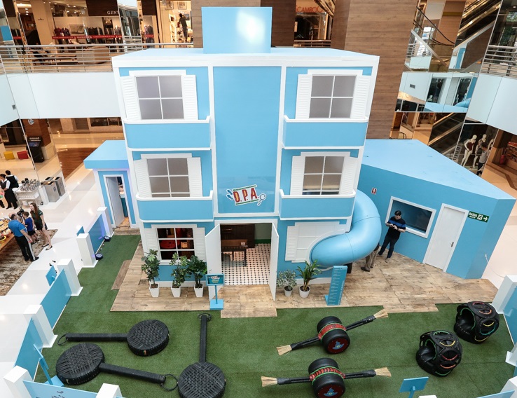 Estrutura para Detetives do Prédio Azul tem 7 metros (Foto: Divulgação)