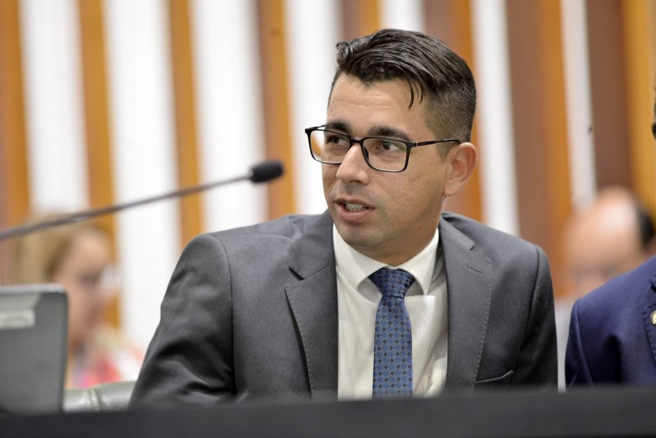 TRE encaminha ofício para afastamento do deputado Vinícius Cirqueira na Assembleia (Foto Y. Maeda - Alego)