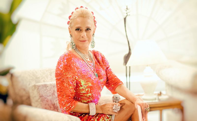 jóias Andréa Beltrão como Hebe Camargo no filme 'Hebe - A Estrela do Brasil'