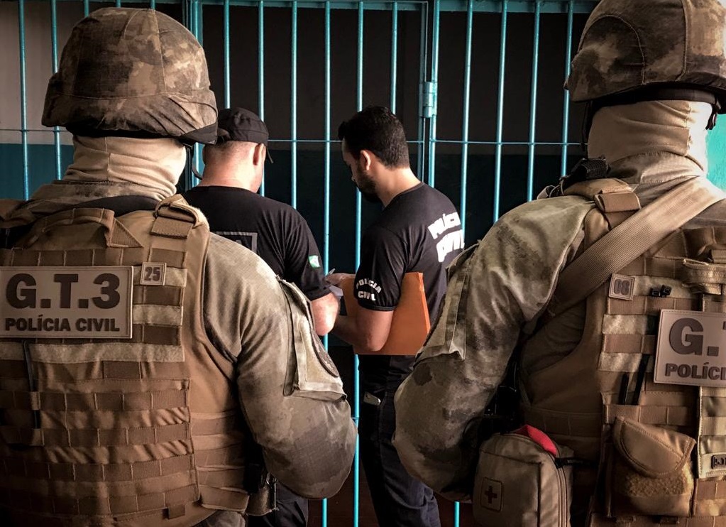 Operação Cárcere (Foto: Divulgação/Polícia Civil)