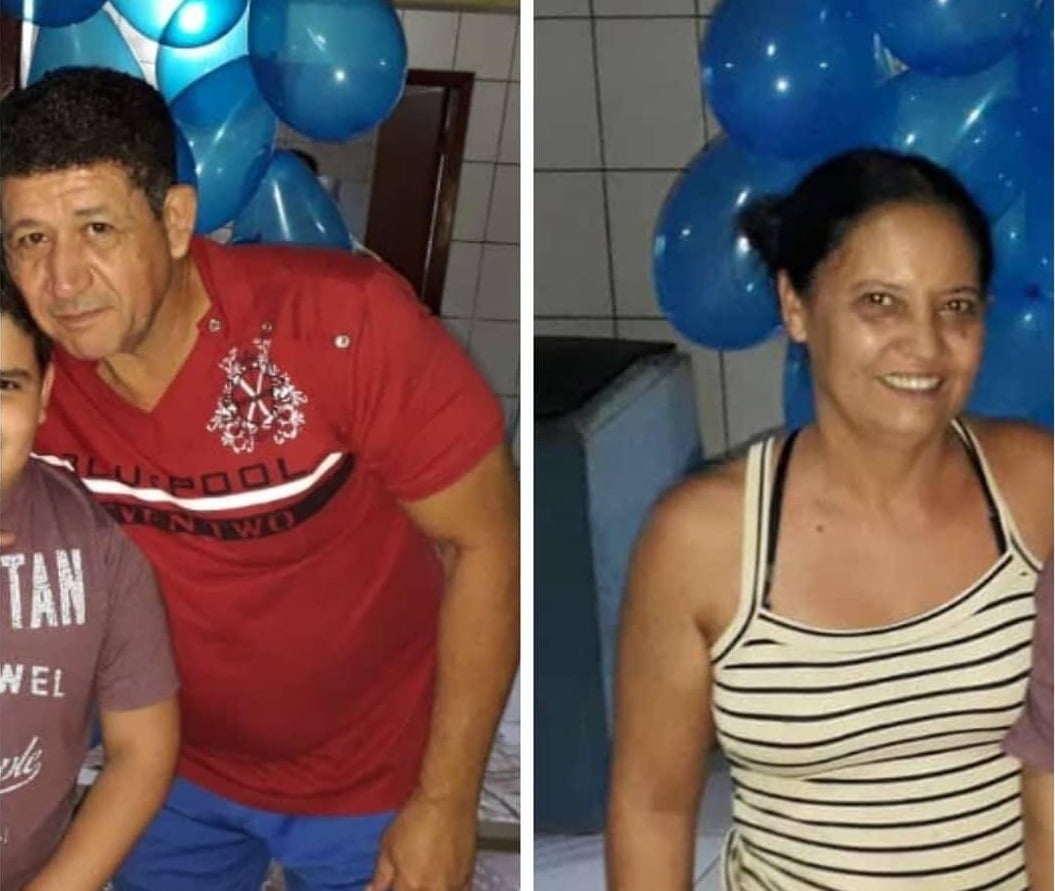 Edval Rodrigues Arantes, 56 anos e Idna Araújo Arantes, 50 (Foto: Reprodução)