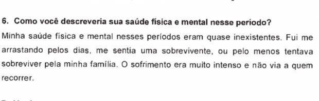 Trecho de depoimento de ex-servidora (Foto: Reprodução/Estadão)
