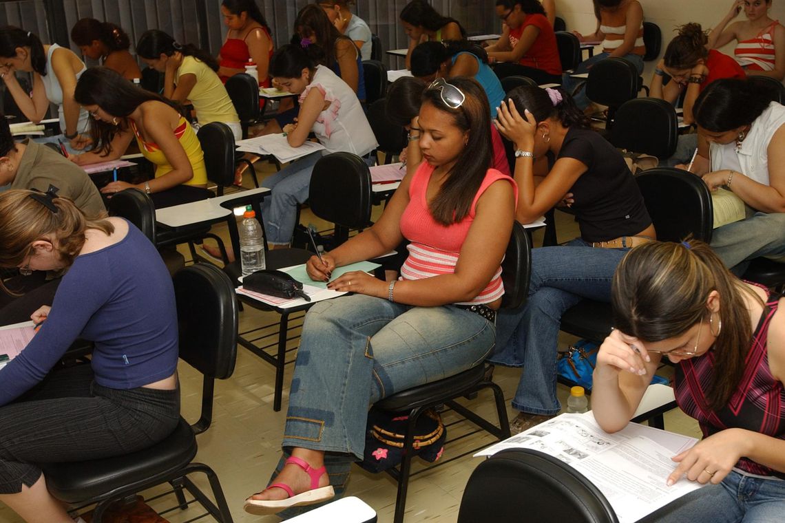 Aulões serão lecionados por professores do IFG a estudantes que realizarão o Enem 2019 (Foto: Reprodução/EBC)