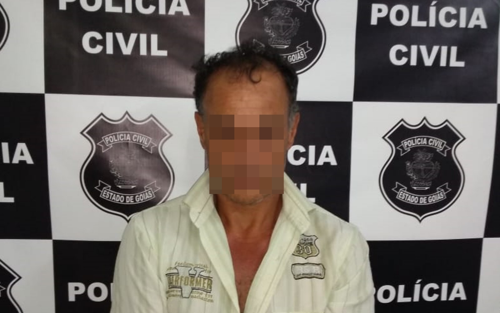 Homem é suspeito de matar a mãe e enterrar o corpo (Foto: Divulgação/Polícia Civil)