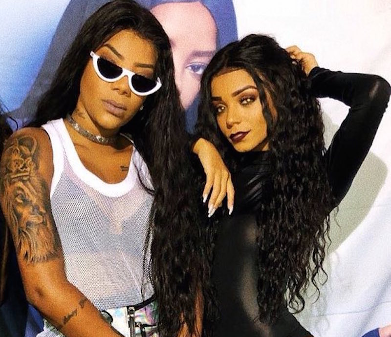 Cantora Ludmilla assume namoro com a dançarina Brunna Gonçalves