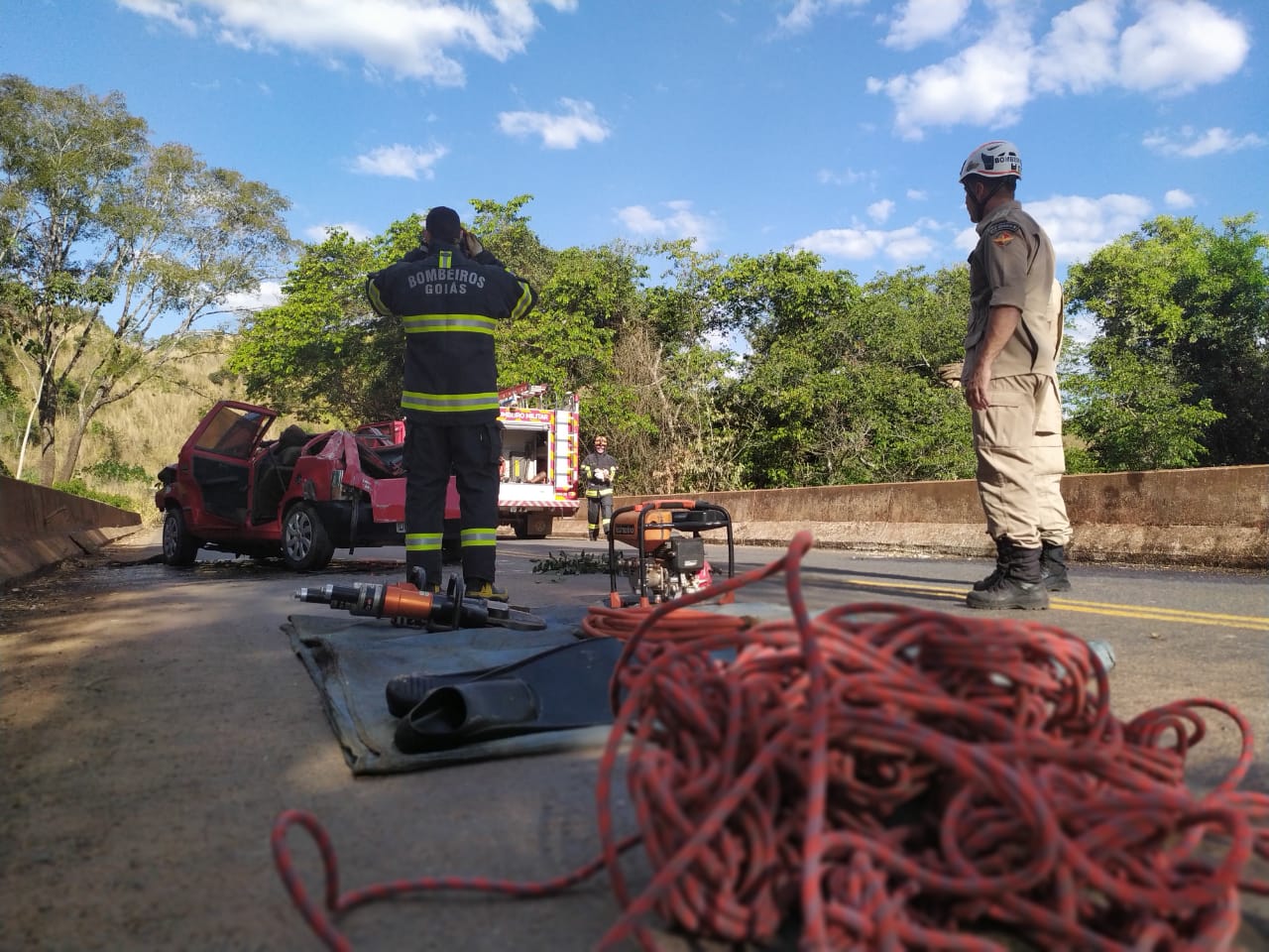 (Foto: Divulgação / Bombeiros)
