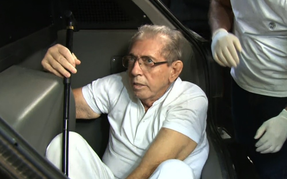 João de Deus chega ao Complexo Prisional de Aparecida de Goiânia