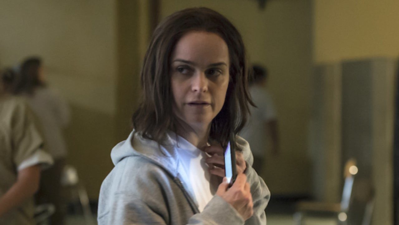 Atriz Taryn Manning, do elenco de Orange Is The New Black