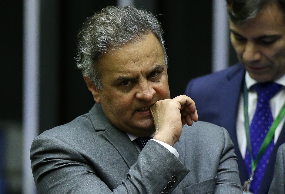 Aécio Neves, investigado por caixa dois na Lava-Jato (Foto: Pedro Ladeira/Folhapress)