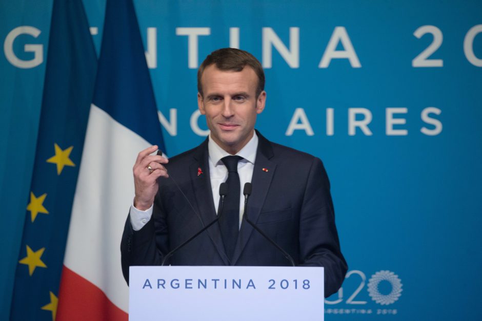 Presidente da França, Emmanuel Macron. (Foto: Instagram)