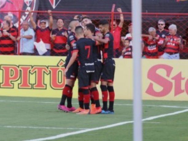 Dragão dominou o primeiro tempo e passou apertado na parte final do jogo contra o São Bento (Foto: Reprodução)