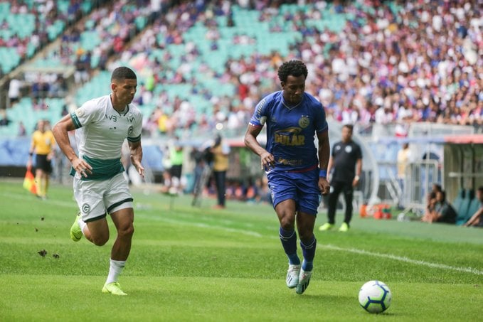 Goiás empata com Bahia por 1 a 1, na Fonte Nova (Foto: Reprodução/E.C Bahia)