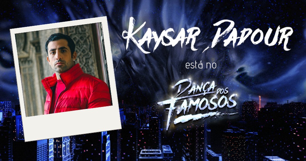 Kaysar Dadour está na Dança dos Famosos — Foto: Globo 