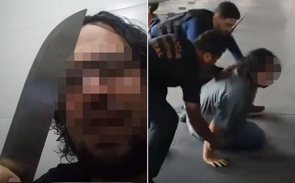 Homem detido ao tentar invadir Congresso já planejou esfaquear Bolsonaro