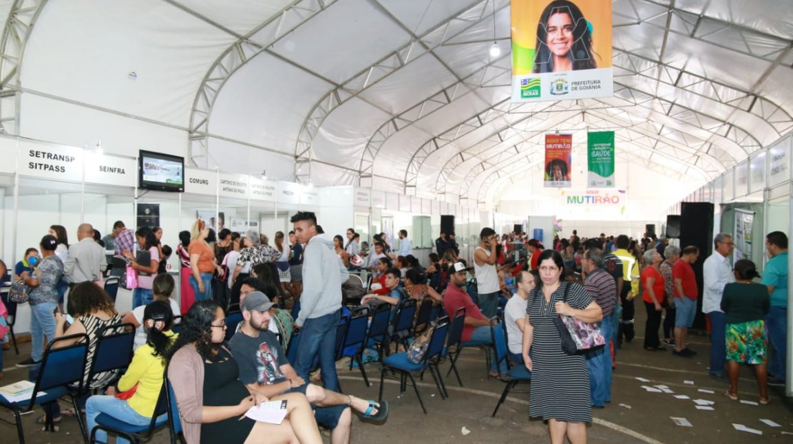 O Governo de Goiás participa do Mutirão da Prefeitura de Goiânia, neste sábado e domingo, dias 24 e 25.