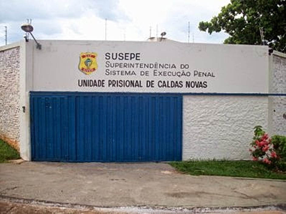 Unidade Prisional de Caldas Novas (Foto: Reprodução)