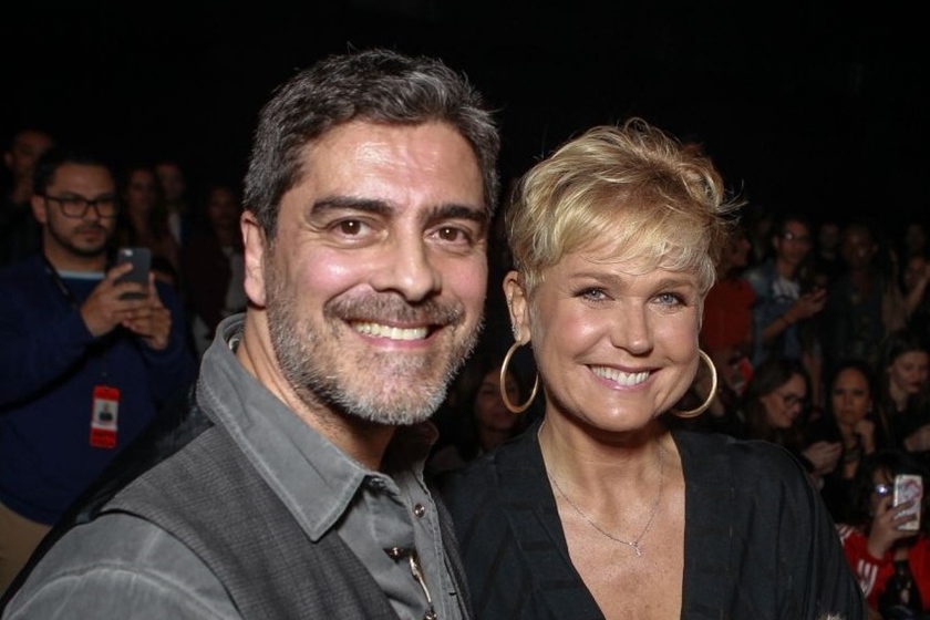 Xuxa e Junno Andrade