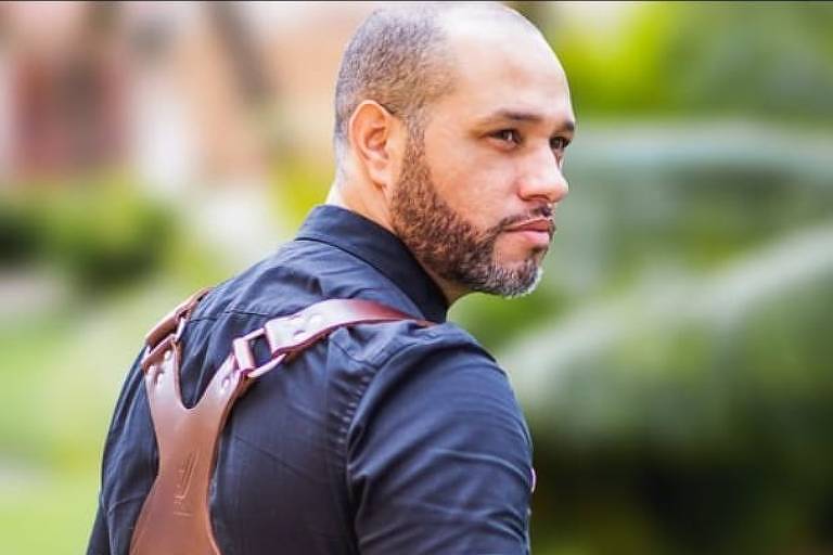 O soldado da PM Thiago de Carvalho Machado foi morto por outro soldado da corporação, com ao menos dez tiros na cabeça, nesta segunda-feira em Campinas (93 km de SP) (Foto: Reprodução Facebook)