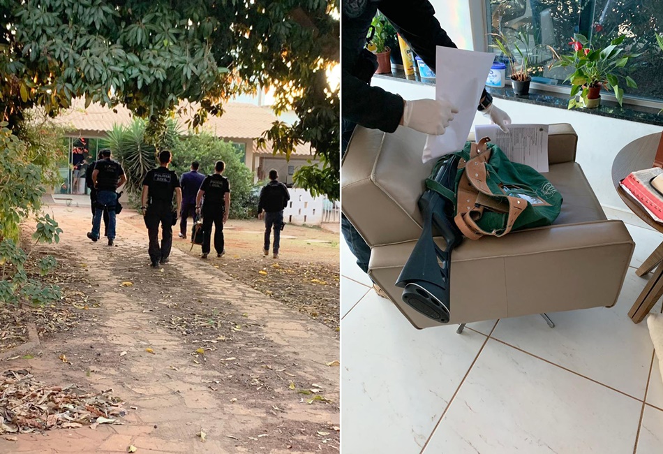 Mandados foram cumpridos com apoio da Polícia Civil