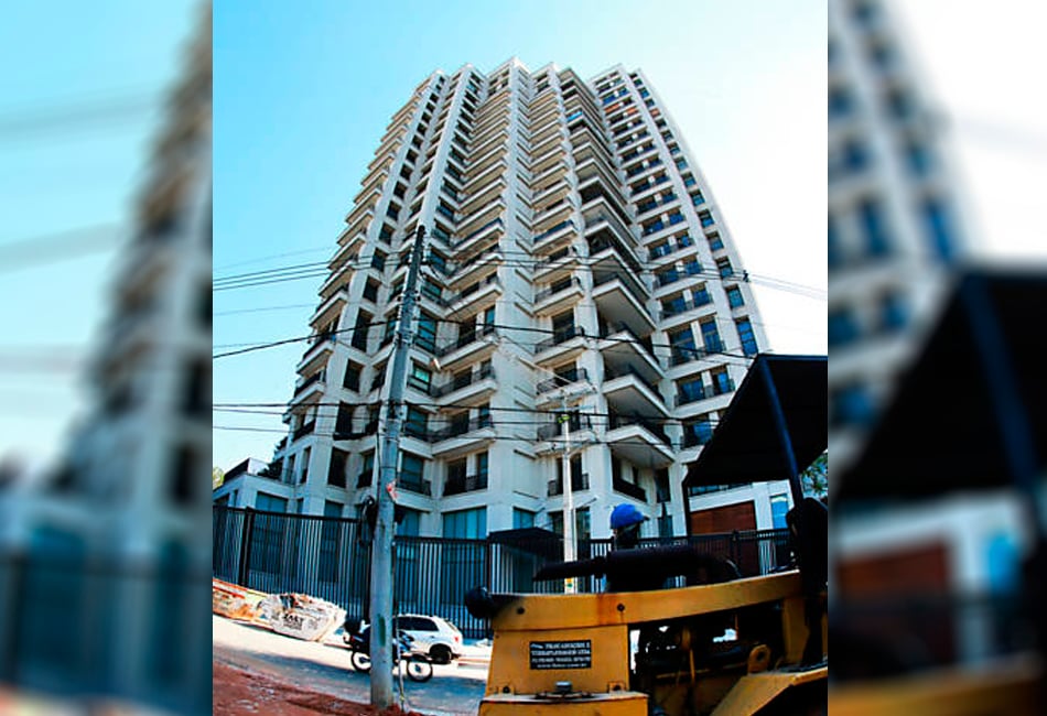 Construtora deverá pagar indenização milionária baseada no valor arrecadado com apartamentos, avaliados em R$ 16 milhões cada. Segundo juíza, valor é compensação à sociedade (Foto: reprodução/Folha de SP)
