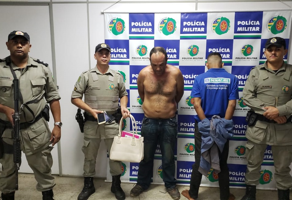 Dupla procurava vítimas em pontos de ônibus da Avenida Rio Verde, em Aparecida de Goiânia