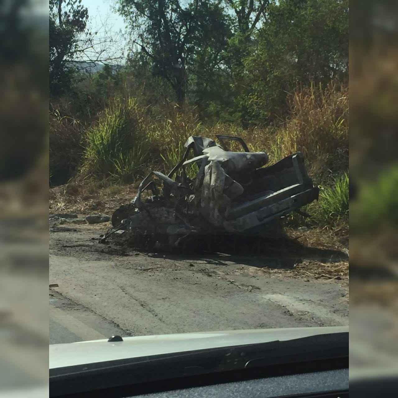 Carlos Antônio Rosa Quirino morreu carbonizado após se envolver em um acidente com um caminhão, na GO-060. (Foto: Reprodução)