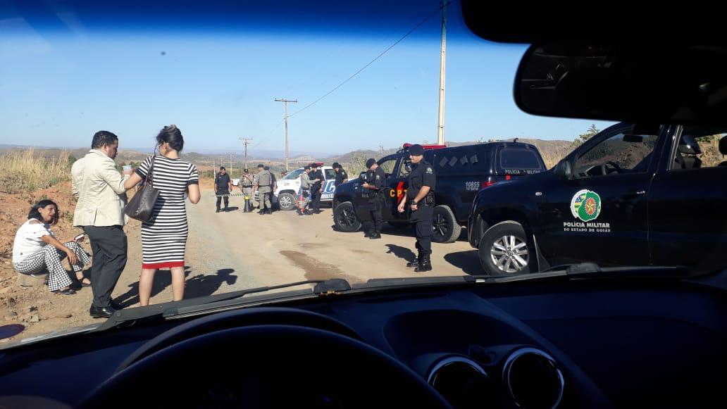 Familiares e advogados de presos denunciam falta de água, alimentação, kit higiene e visitas em presídio de Planaltina. (Foto: Leitor/Mais Goiás)