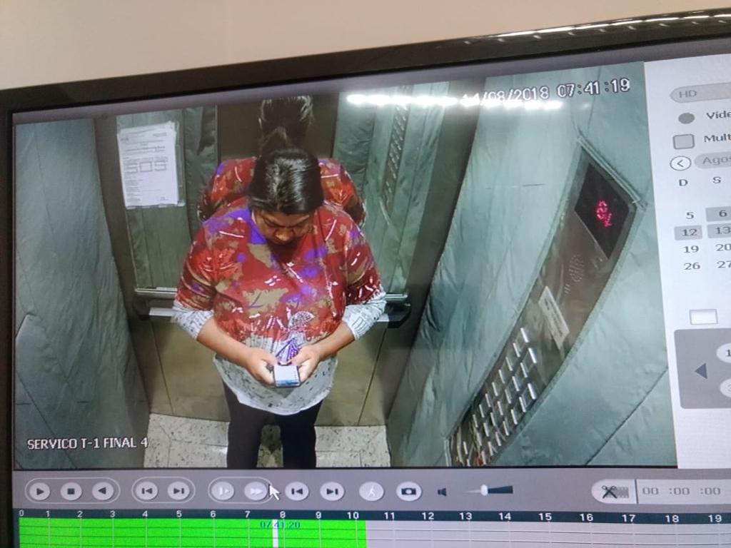 Câmera de segurança do último apartamento invadido ajudou a polícia a identificar a mulher, que se identificava como diarista