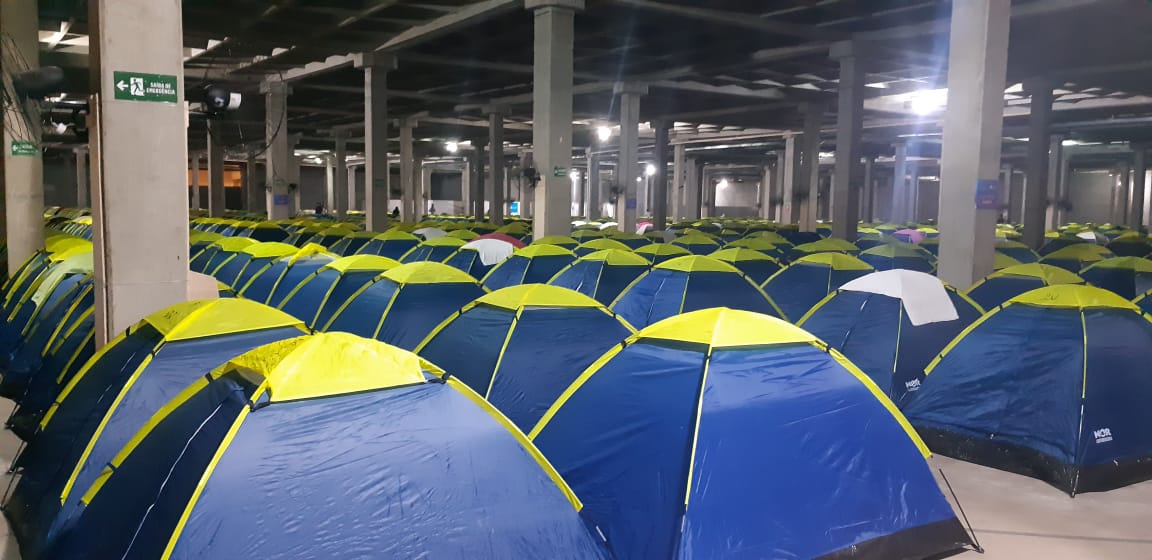 Campus Party acampam no espaço de mais de 20 mil m² do Passeio das Águas Shopping