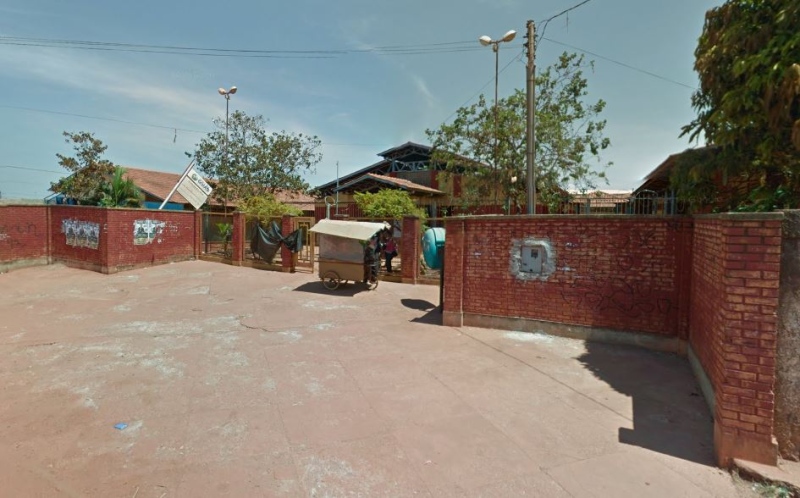 Professores da rede estadual realizam ato por segurança nas escolas. Passeata está prevista para ocorrer as 15h, no Colégio Estadual Machado de Assis, em Águas Lindas. (Foto: Reprodução/ Google Street View)