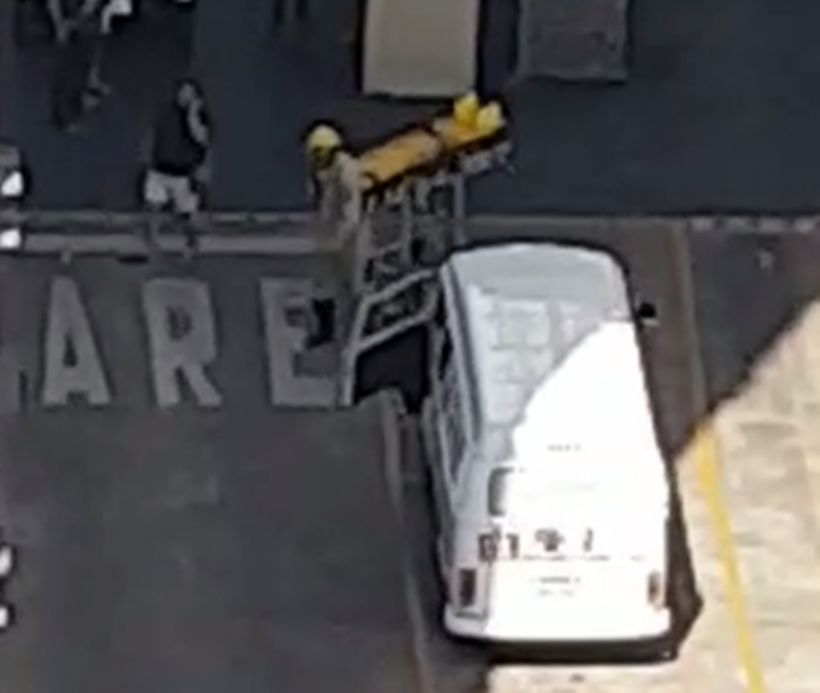 A esposa de um agente prisional foi agredida dentro do próprio apartamento, no Residencial Eldorado, na Região Sudoeste, em Goiânia (Foto: Reprodução | Vídeo)