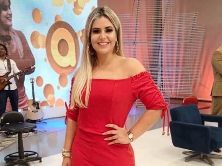 Apresentadora da TV Diário, Jack Lima (Foto: Reprodução)