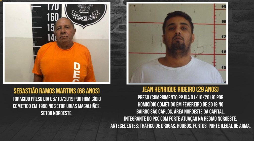 Presos 24 envolvidos em mortes nas regiões Oeste e Noroeste de Goiânia