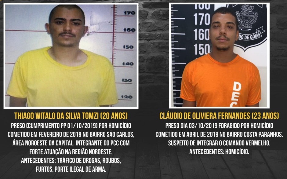 Presos 24 envolvidos em mortes nas regiões Oeste e Noroeste de Goiânia